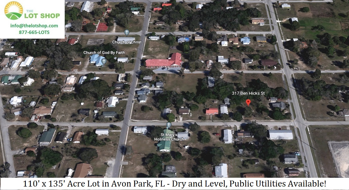Lot For Sale Avon Parks Highlands FL 0.340 acres, Electric, Paved